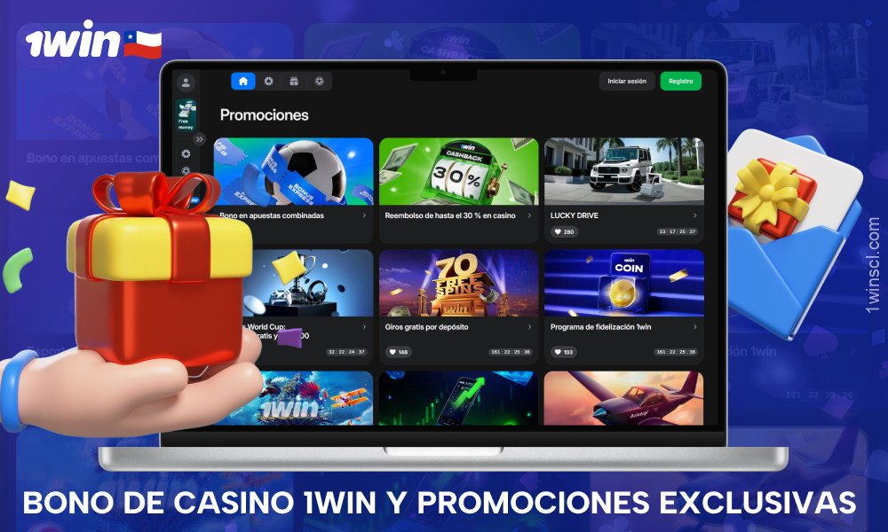 1win Casino ofrece a los chilenos un bono de bienvenida de hasta el 500% y muchas otras promociones, incluyendo un cashback del 30%